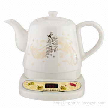 Ceramic Electric Kettle with Digital Control and 1.2L Capacity, Boil-dry Protection